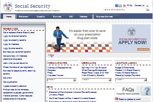 美国社会安全局网站
