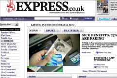 英国《每日快报》官方网站