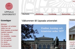 乌普萨拉大学（Uppsala universitet）官方网站