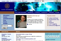 隆德大学（Lunds universitet）官方网站