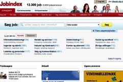 丹麦找工作网站：job index