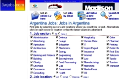 阿根廷找工作网站推荐 -- 3wjobs