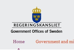 瑞典政府官方网站