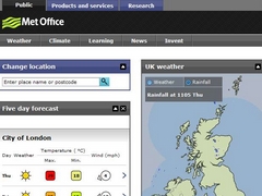 英国气象局官方网站