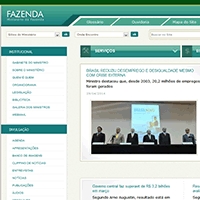 巴西财政部官方网站