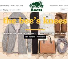 绿适（Roots）官方网站