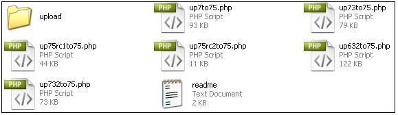 PHPWind V7.5 sp3 升级教程