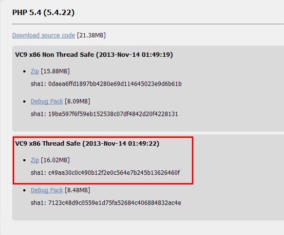Windows 2008 配置 php 5.4.22 链接 sql 2008数据库