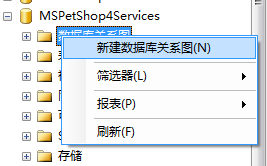 学会sql数据库关系图(Petshop)