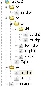 php绝对路径与相对路径之间关系的的深入研究