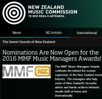新西兰音乐家网站：nzmusic.org.nz