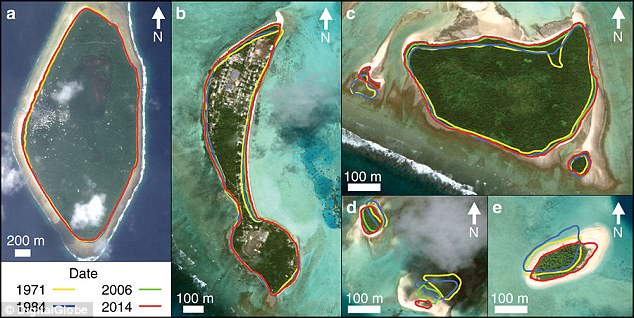研究：将“沉没”的太平洋国家图瓦卢竟然在变大
