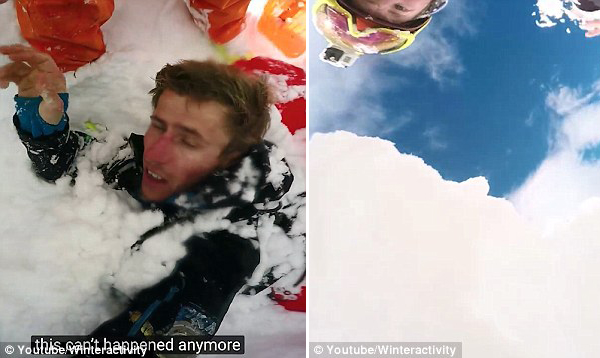 法滑雪者遭遇雪崩被埋 15分钟后被同伴救出