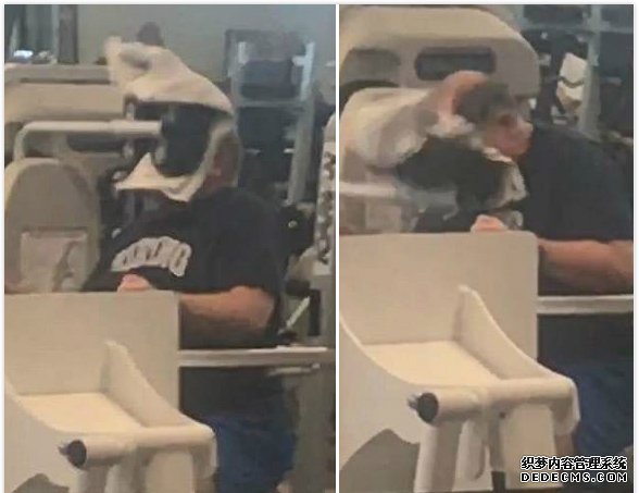 误操作！加州男子健身时用头推动颈部训练器