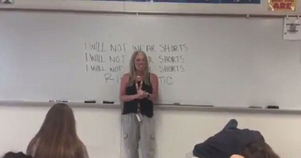 美高中播着装规范视频被指性别歧视 校长道歉